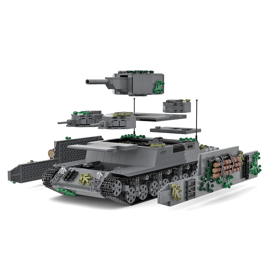 WangSiwe Model Kit, Moc-55856 1/30 Type O-I Japanese Super Heavy